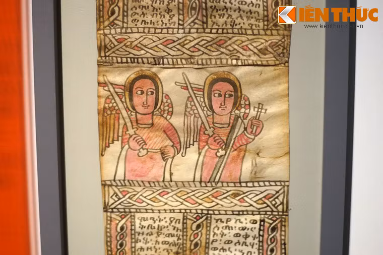 Tranh hộ vệ của người Thiên Chúa giáo ở Ethiopia thế kỷ 19.