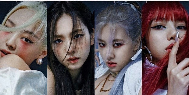 Trong lần comeback mới nhất, các cô nàng Black Pink cũng lựa chọn kiểu mái râu rồng cho tạo hình của mình.