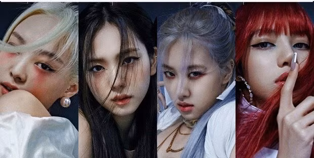Trong lần comeback mới nhất, các cô nàng Black Pink cũng lựa chọn kiểu mái râu rồng cho tạo hình của mình.