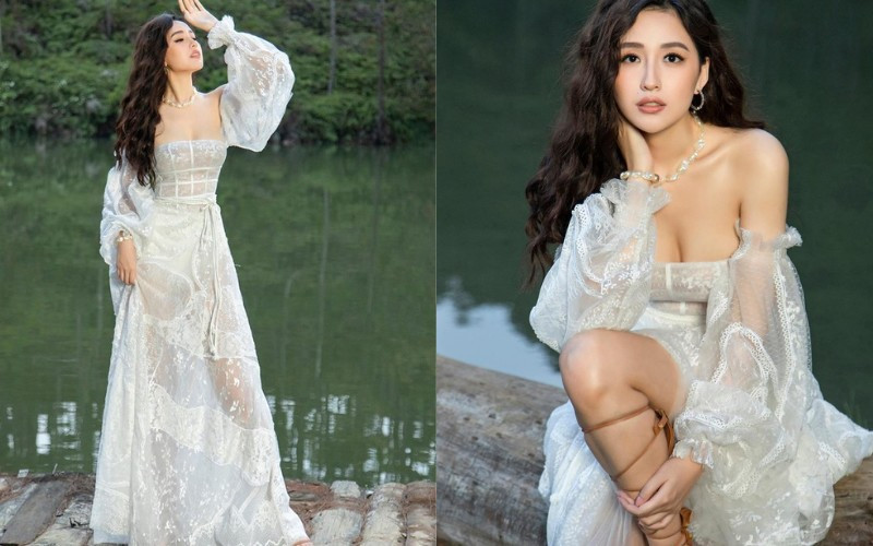 Hình ảnh xinh đẹp của Hoa hậu Mai Phương Thúy.