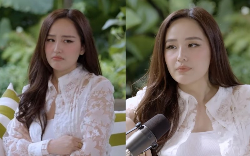 Những khoảnh khắc diện áo xuyên thấu này của Mai Phương Thuý là khi cô tham gia một chương trình. Trong ảnh cô nàng diện một set đồ trắng gồm quần short ngắn phối cùng áo bra thể thao, ngoài cùng là áo sơ mi xuyên thấu với họa tiết hoa cutout hút mắt, tạo nên một diện mạo vô cùng tươi trẻ, năng động.