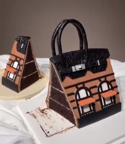 Tác phẩm của chàng hot boy trông vừa ngon vừa đẹp mắt khiến hội chị em phải trầm trồ, không nỡ ăn.