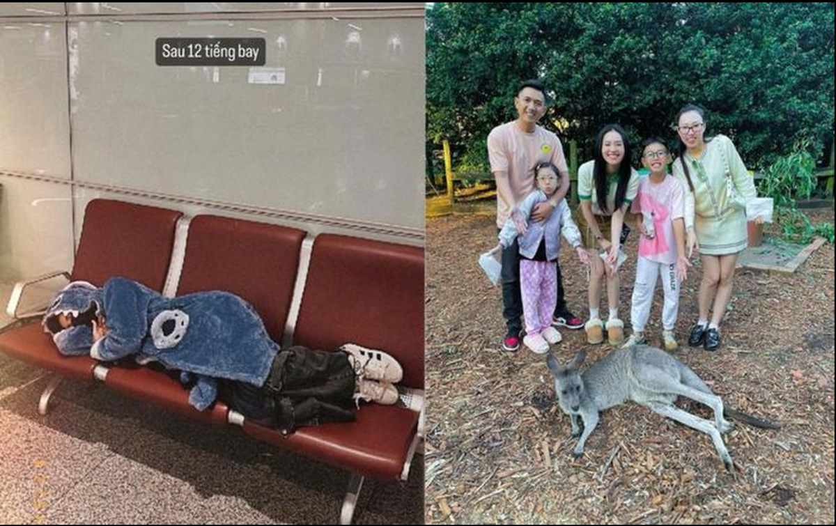 Mới đây, Ninh Dương Lan Ngọc đăng tải hình ảnh có mặt ở sân bay lộ rõ sự mệt mỏi khi nằm nghỉ ngơi trên ghế kèm theo dòng trạng thái: "Sau 12 tiếng bay". Dựa vào hình ảnh này nhiều khán giả đồn đoán cho rằng người đẹp đã quay trở lại nước Úc du học.