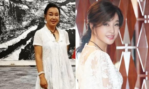 Dẫu vậy dáng người nữ diễn viên vẫn thon gọn, dường như không bị tình trạng tích mỡ thừa. Điều này cho thấy Lưu Hiểu Khánh thực sự biết cách chăm sóc bản thân, duy trì vóc dáng tốt.