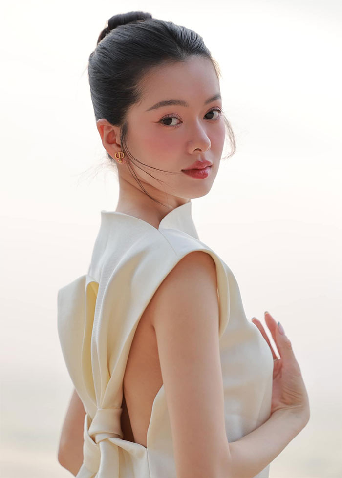 Nữ diễn viên 27 tuổi sở hữu khuôn mặt xinh xắn, ngoại hình đẹp mắt. (Ảnh: FB Yên Đan)