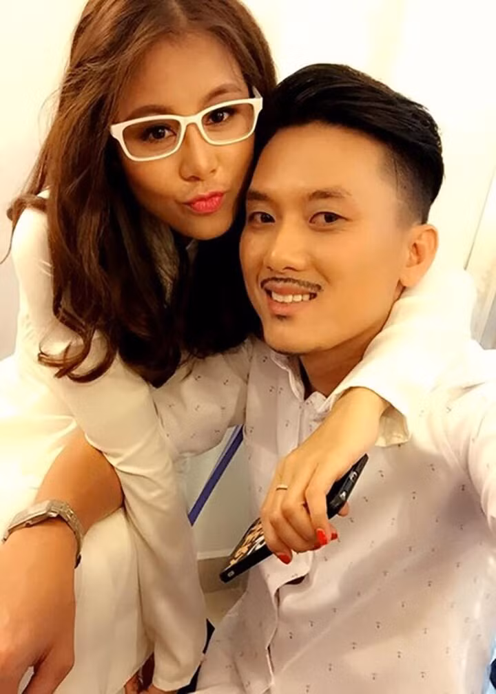 "Kiều nữ làng hài" từng có mối tình 6 năm với nam diễn viên Quách Ngọc Tuyên, khi cả hai là sinh viên của trường Đại học Sân khấu Điện ảnh TPHCM. Ảnh: Dân Việt