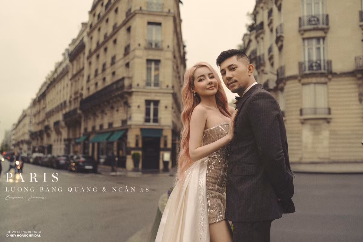  Tin tức sao Việt 27/9: Nhạc sĩ Lương Bằng Quang - Ngân 98 chụp ảnh cưới ở Pháp. Ảnh: FB Lương Bằng Quang