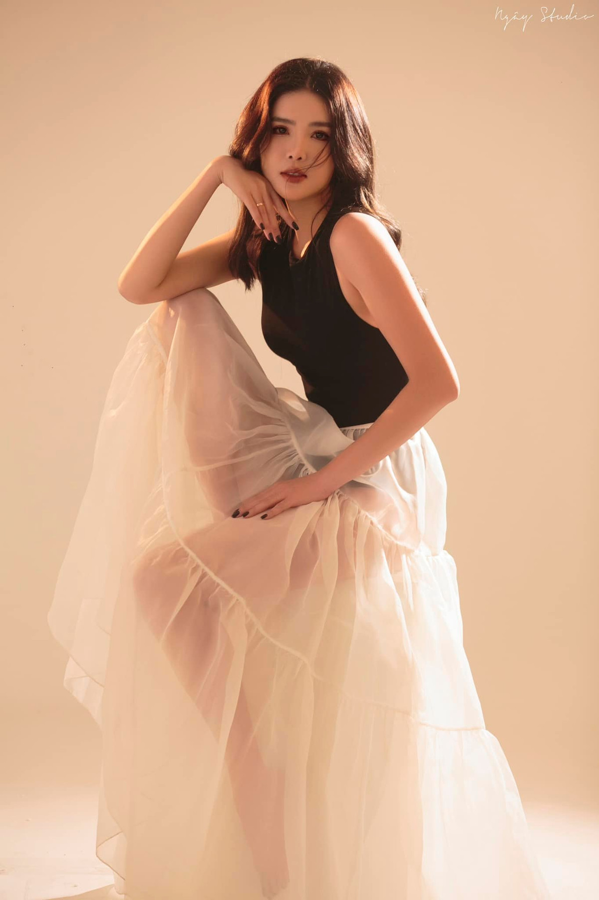 Kỳ Hân tập trung lo cho gia đình, làm hậu phương để Mạc Hồng Quân phát triển sự nghiệp cầu thủ. Ảnh: FBNV