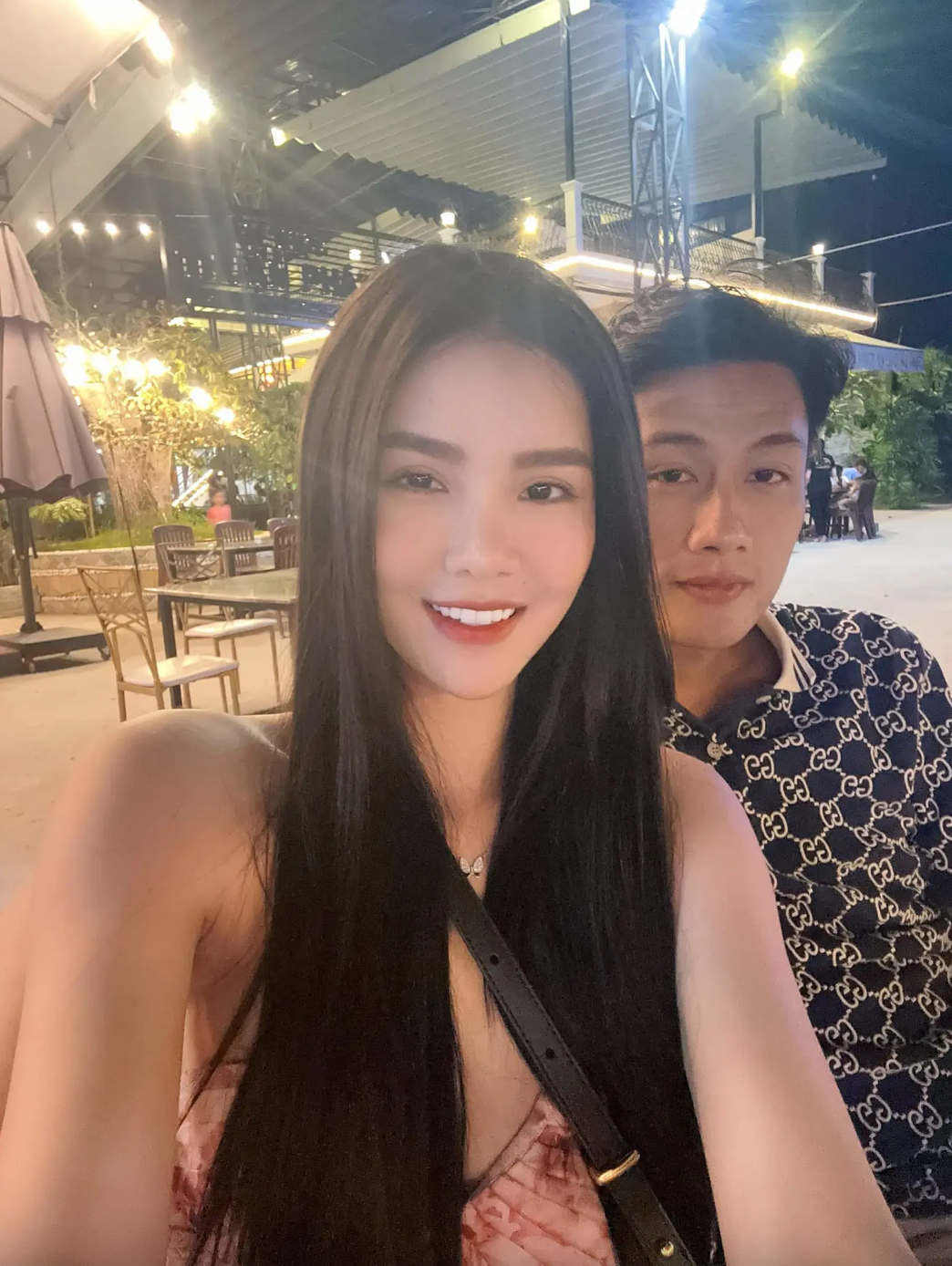 Kỳ Hân cũng cho biết, hiện tại cô hài lòng với nhan sắc, vóc dáng, ngoại trừ phẫn mũi chưa được hoàn thiện hoàn toàn. Ảnh: FBNV