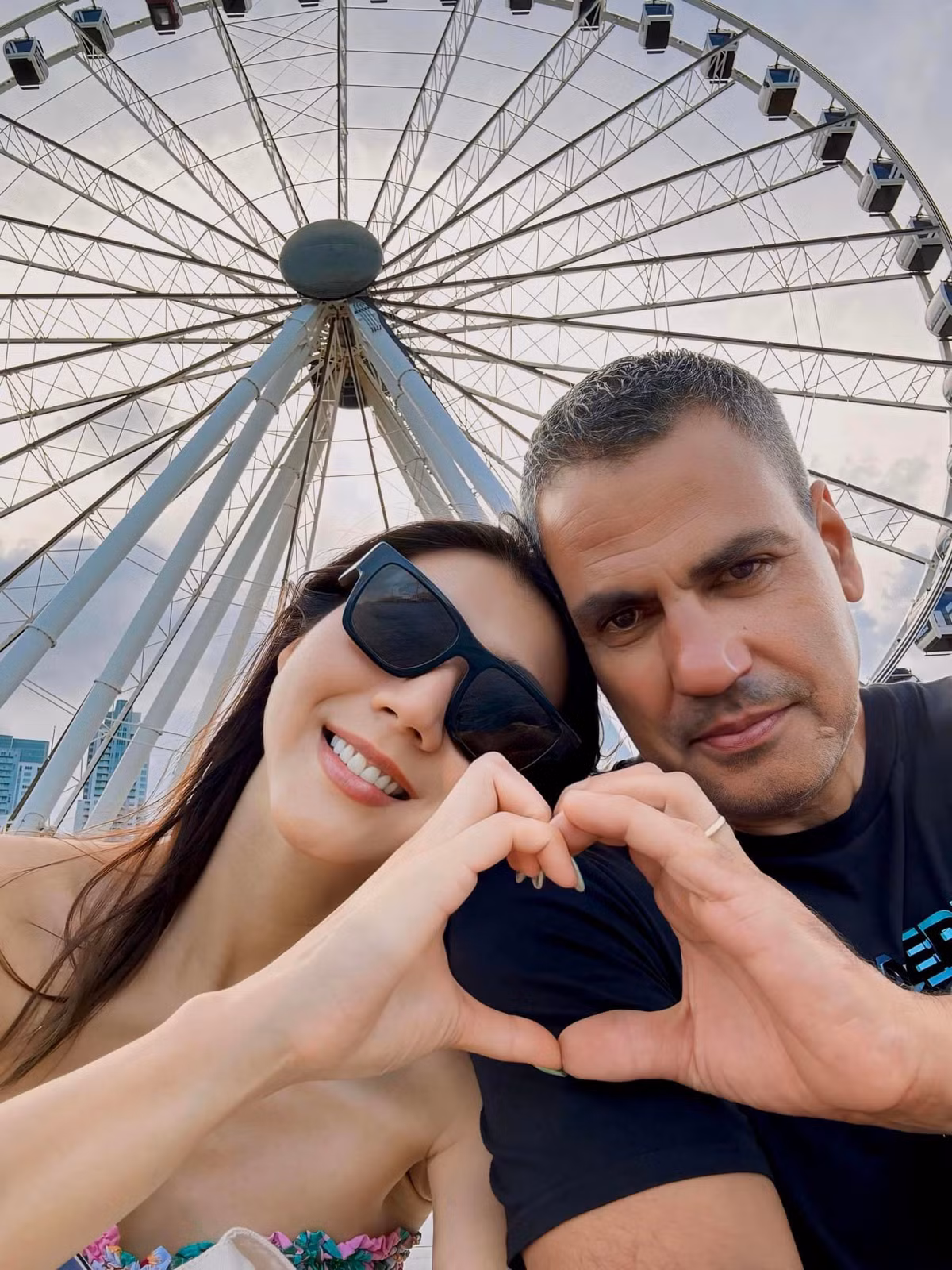 Ngọc Quyên cùng bạn trai Tây và con trai du hí cùng nhau. Ảnh: FB Ngoc Quyen