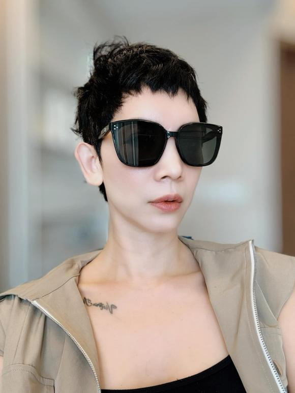 Xuân Lan trở lại với kiểu tóc quen thuộc. Ảnh: FB Nguyen Xuan Lan