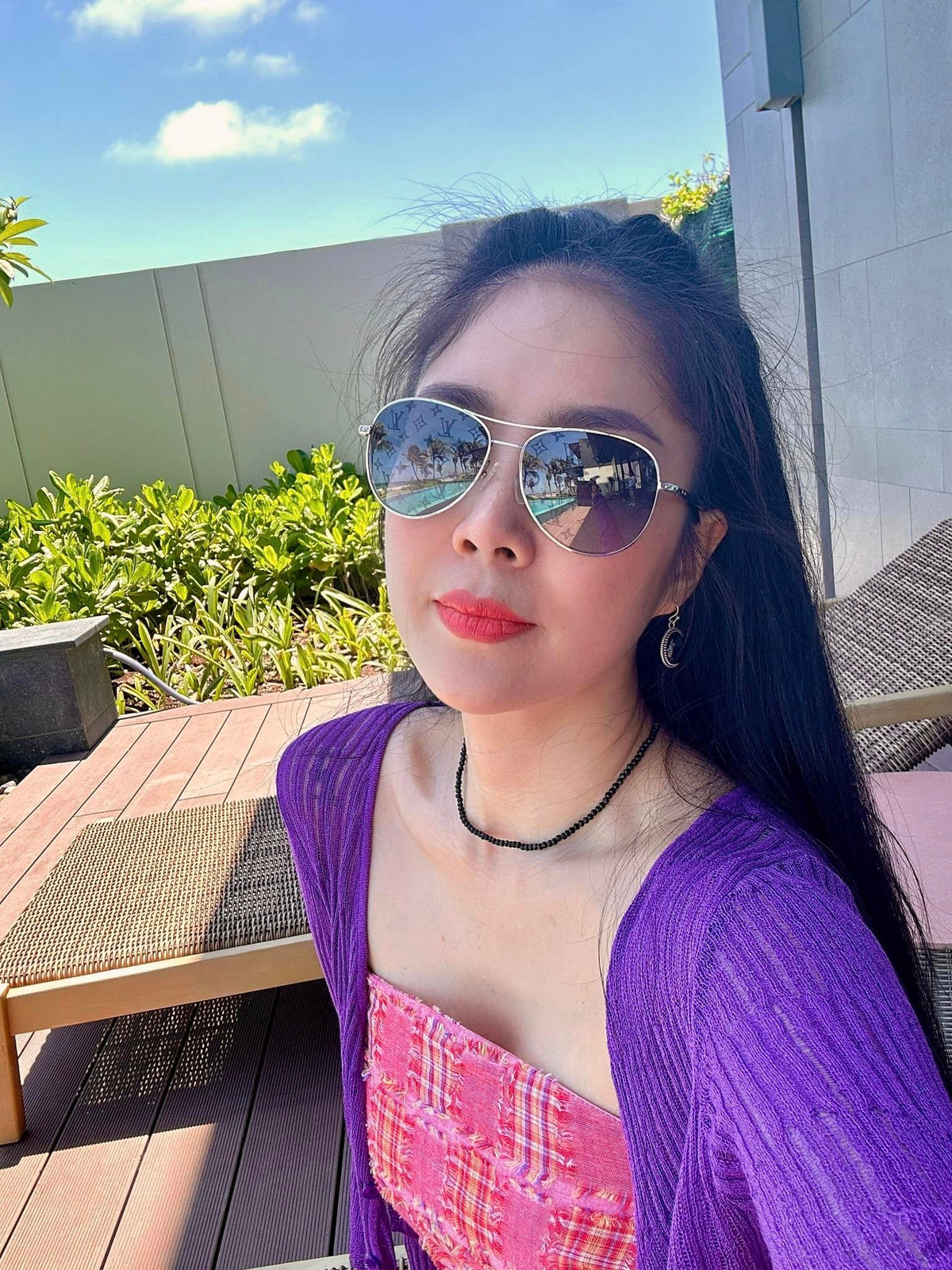 Nữ diễn viên 8X duy trì vóc dáng thon gọn và khỏe khoắn suốt nhiều năm qua.