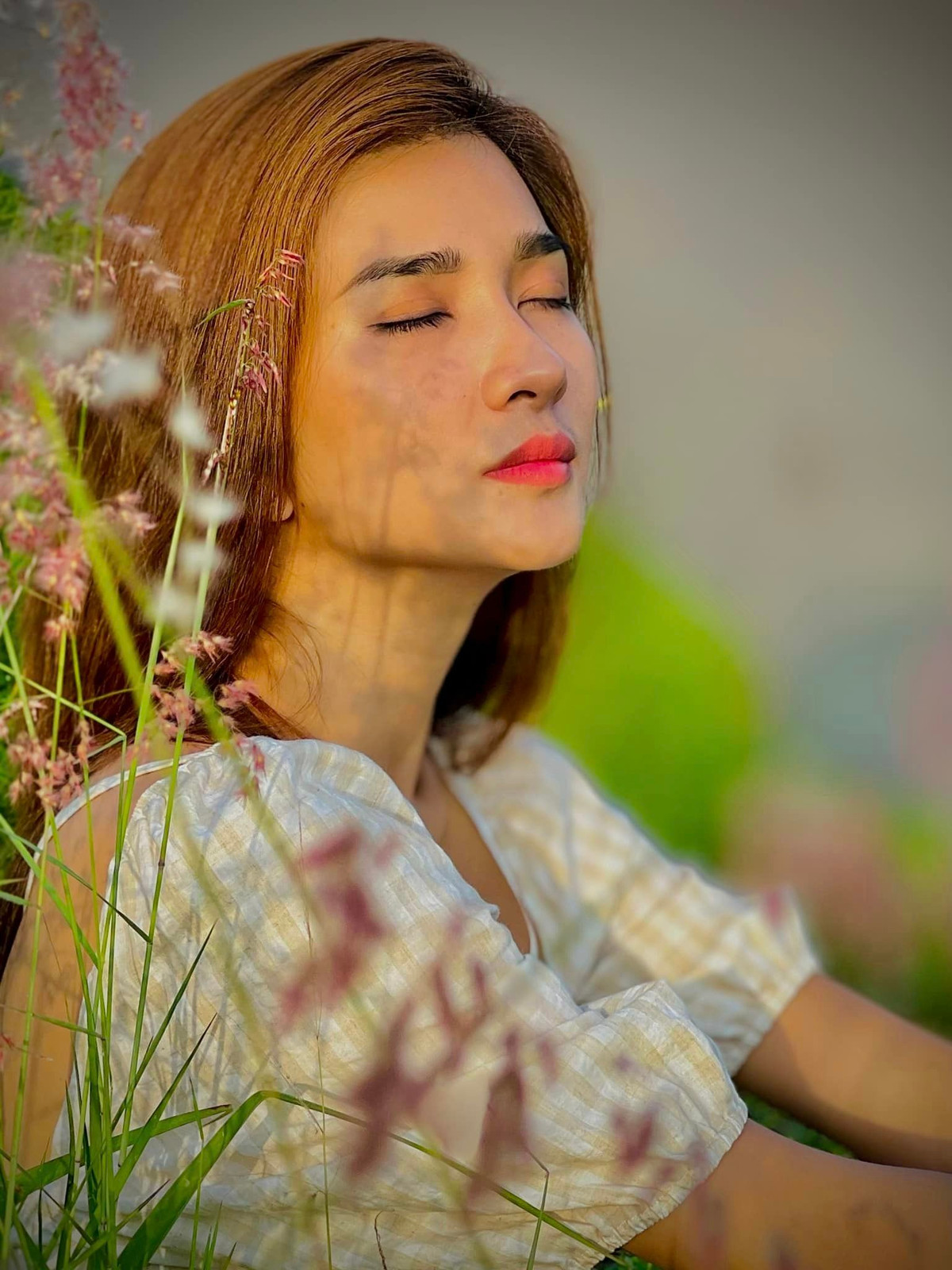 NSƯT Kim Tuyến nhắn nhủ bản thân phải kiên nhẫn, giữ bình tĩnh trong mọi tình huống. Ảnh: FB Kim Tuyen