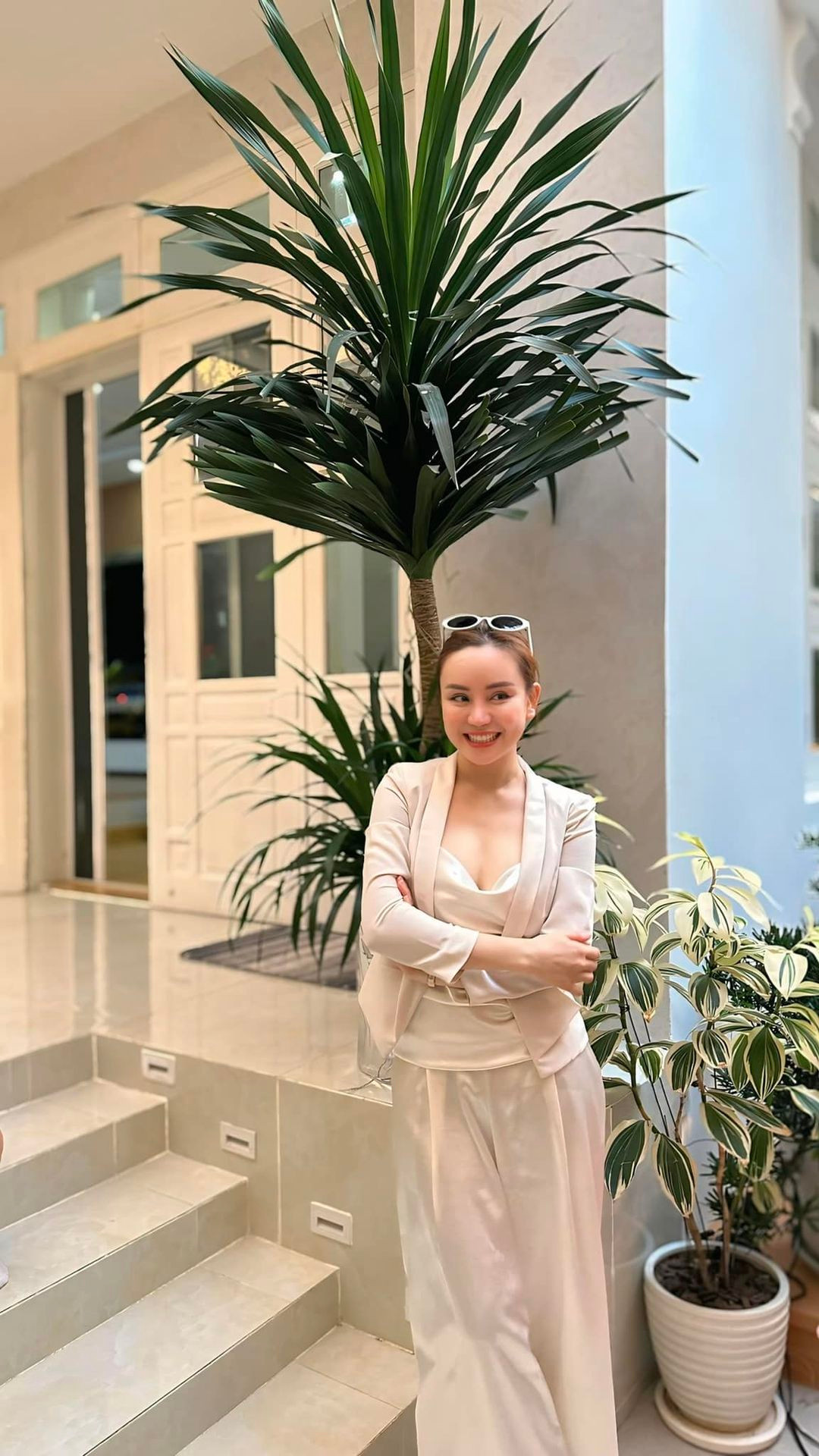 Vy Oanh quan niệm: "Nếu chưa làm được điều vĩ đại, hãy làm việc nhỏ theo cách vĩ đại nhất". Ảnh: FB Nguyễn Vy Oanh