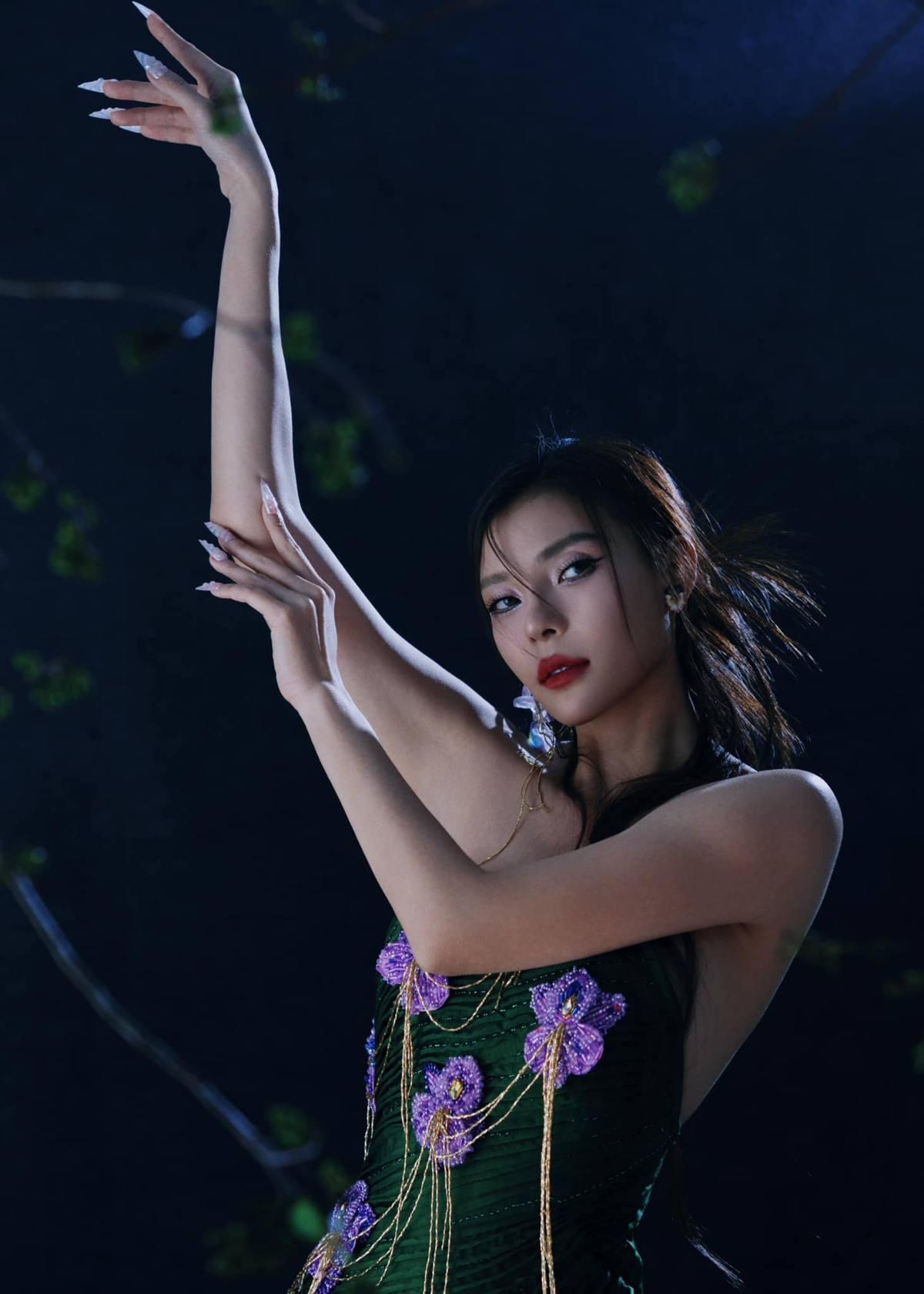 Diễn viên Thuý Diễm xinh đẹp trong tạo hình mới. Ảnh: FB Nguyễn Ngọc Thuý Diễm