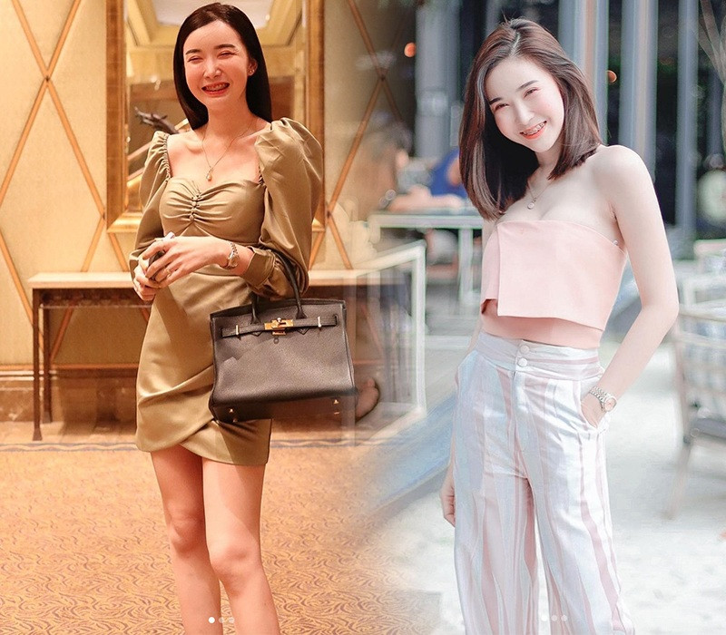 Hiếm hoi mới thấy cô nàng diện trang phục kín đáo.