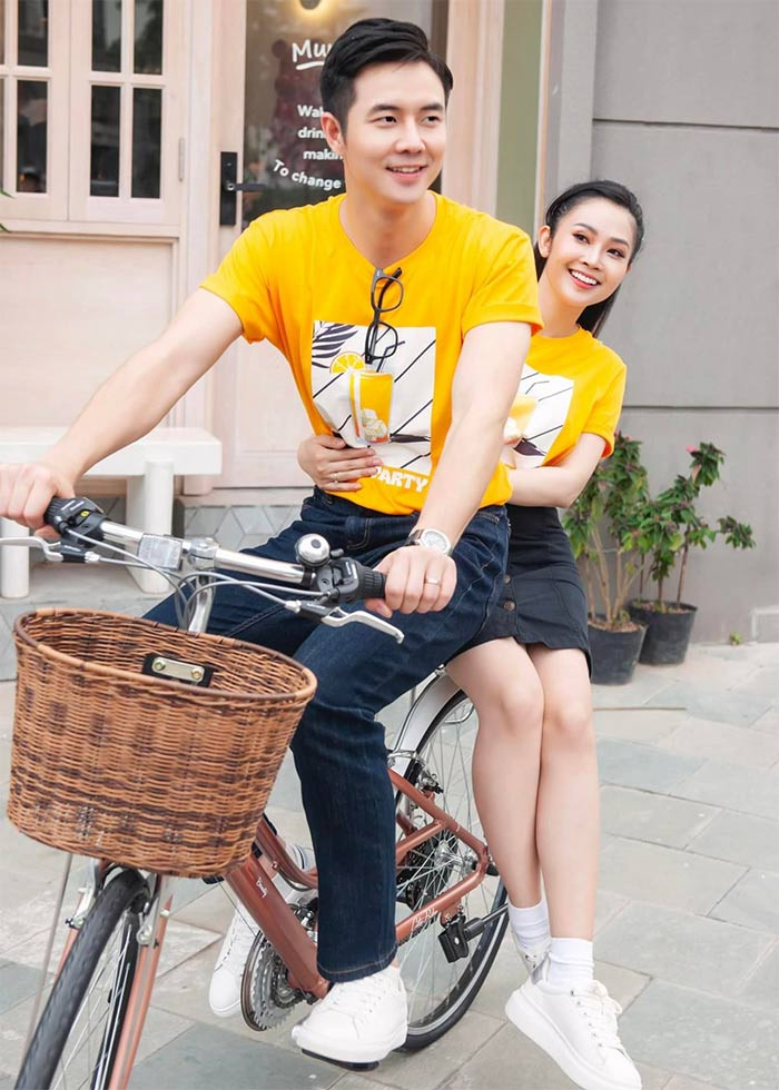 "Tôi thấy mình may mắn, hạnh phúc khi tìm được người bạn đời đồng điệu về cảm xúc và hầu hết mọi thứ trong cuộc sống với mình", nữ MC "Giai điệu kết nối" chia sẻ.