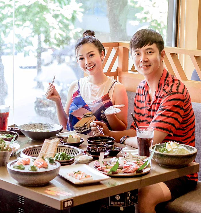 Thùy Linh - Đức Hiếu vẫn chưa sinh con mà đang tận hưởng cuộc sống vợ chồng son.