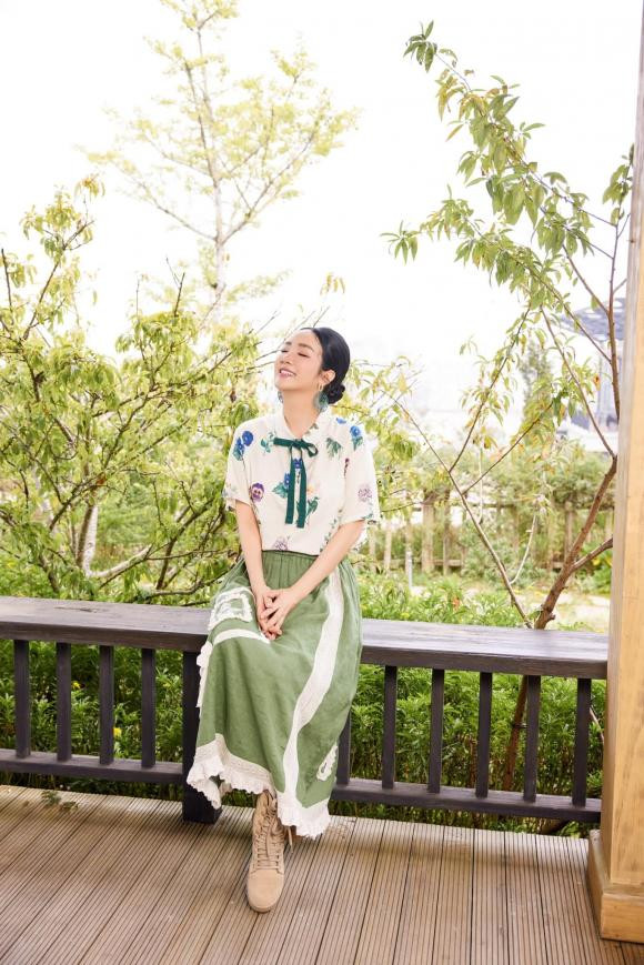 Hoa hậu Đền Hùng Giáng My đi nghỉ dưỡng tại Sa Pa.