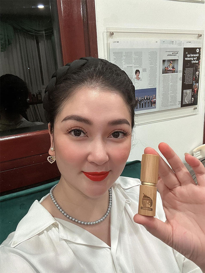 Nhan sắc của người đẹp Hải Phòng ngày càng mặn mà, thu hút. (Ảnh: FBNV)