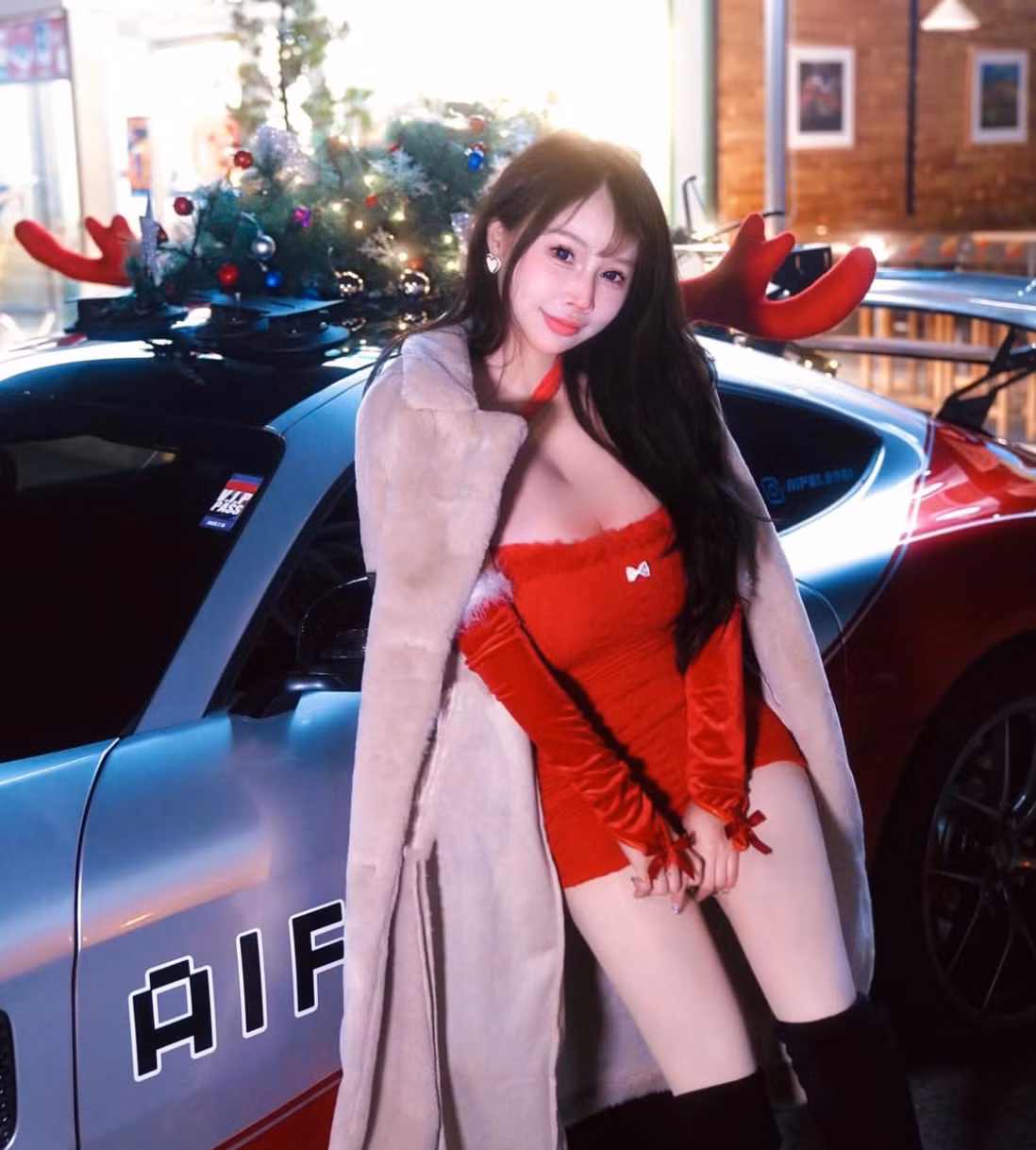  Hot girl Ngải Phi, ở Đài Loan (Trung Quốc), nổi tiếng với hình ảnh xinh đẹp, nóng bỏng.