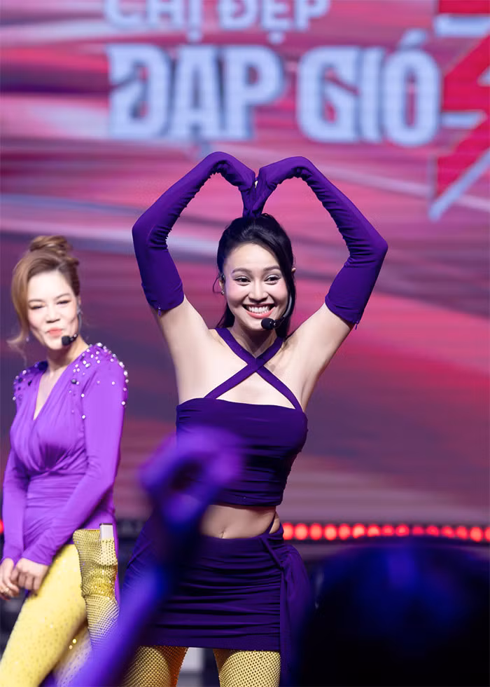 Ninh Dương Lan Ngọc đang là một trong những chị đẹp nổi bật trong chương trình Chị đẹp đạp gió rẽ sóng 2023.