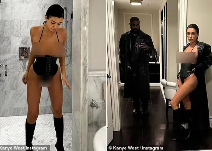 Kanye West từng gây bão mạng xã hội khi khoe ảnh nóng bỏng của vợ trên mạng xã hội.