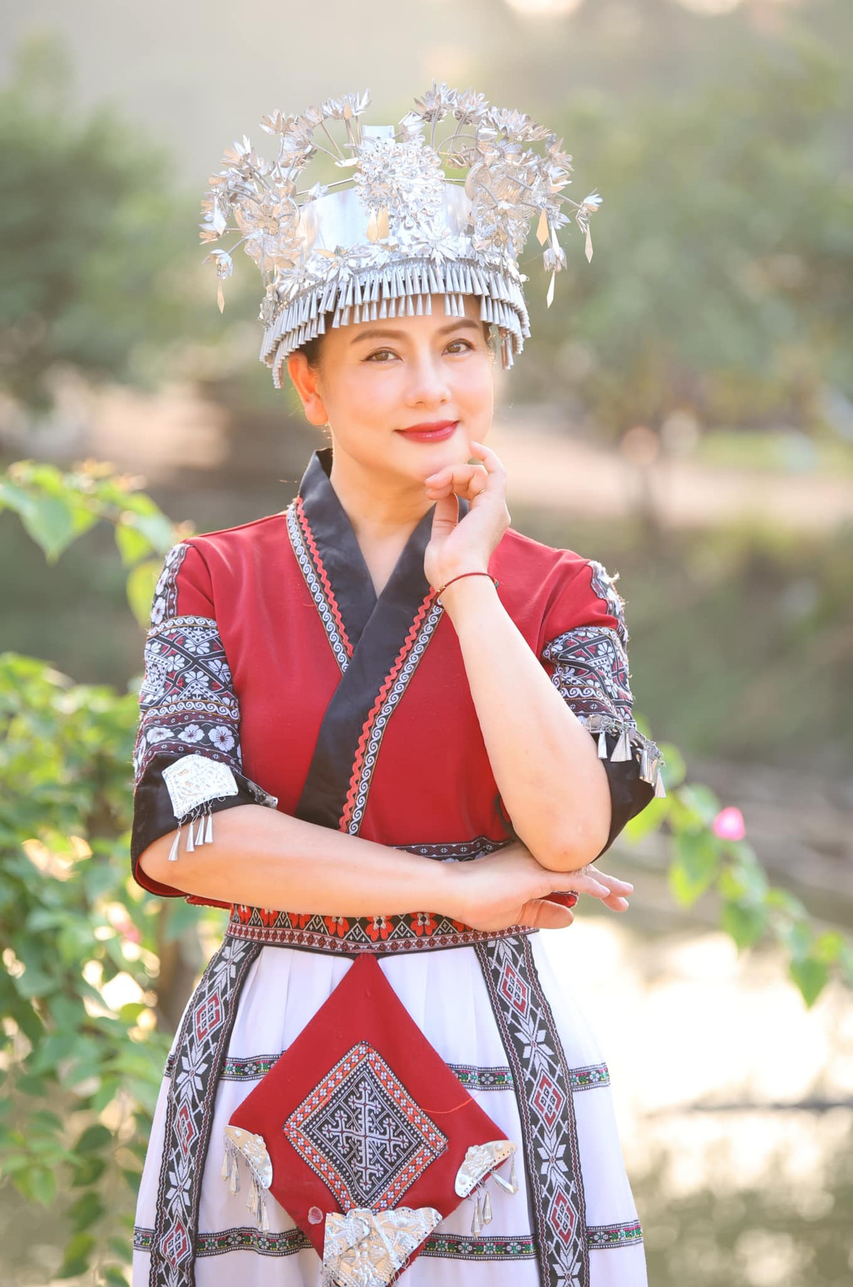 Bí quyết giữ gìn vóc dáng của NSND Thu Quế không phải là những phương pháp giảm cân thần tốc hay chế độ ăn kiêng khắc nghiệt. Ảnh: FB Quế Thu