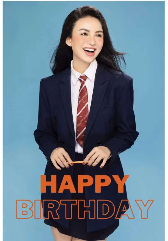 Hoa hậu Ngọc Diễm đón tuổi mới.