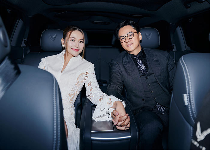 Cả hai đang tận hưởng những tháng ngày của cặp vợ chồng son rỗi. (Ảnh: FB Thanh Hằng)