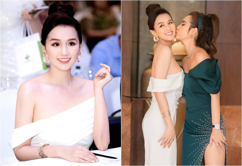 Được coi là "chị đại" của cả nhóm, Lã Thanh Huyền có trong tay tất cả những thứ mà nhiều người mơ ước, từ nhan sắc, gia đình đến sự nghiệp. Ảnh: FBNV