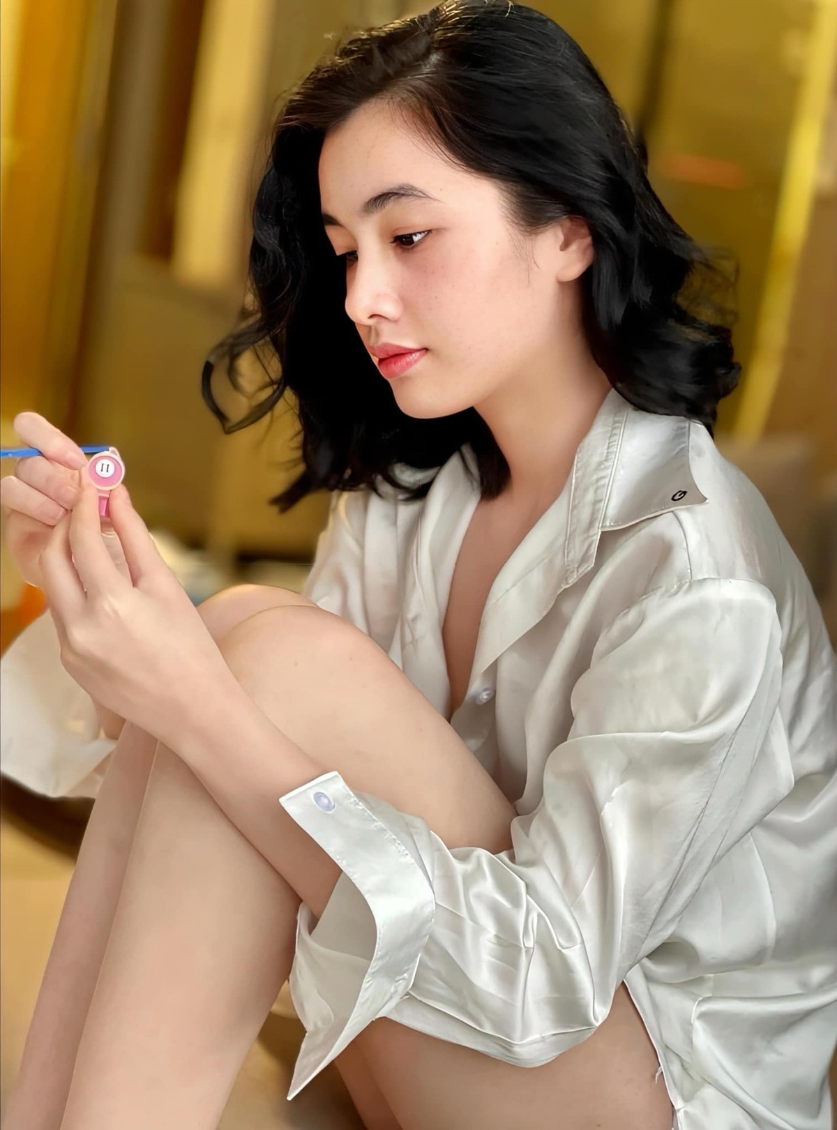 Cô nàng cũng không xuất hiện quá nhiều ở các sàn runway khiến khán giả dường như quên mất cái tên Cẩm Đan - gương mặt từng được đánh giá cao.