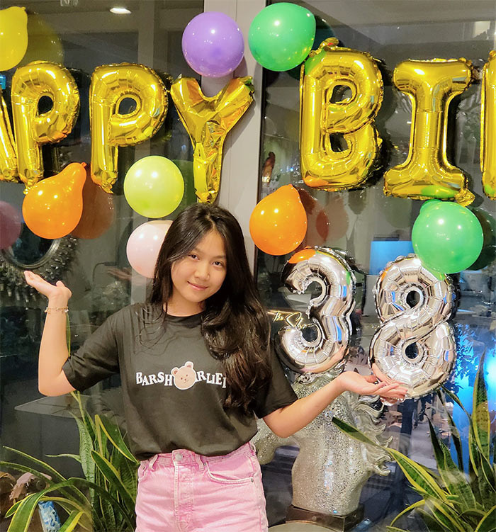 Con gái nam diễn viên "Chúng ta của 8 năm sau" có khuôn mặt và vóc dáng y hệt bố.