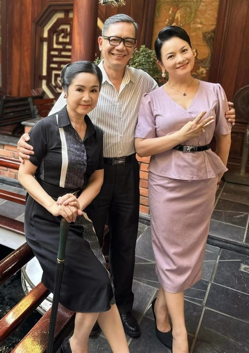 NSND Thu Quế chia sẻ hậu trường phim Trạm cứu hộ trái tim.