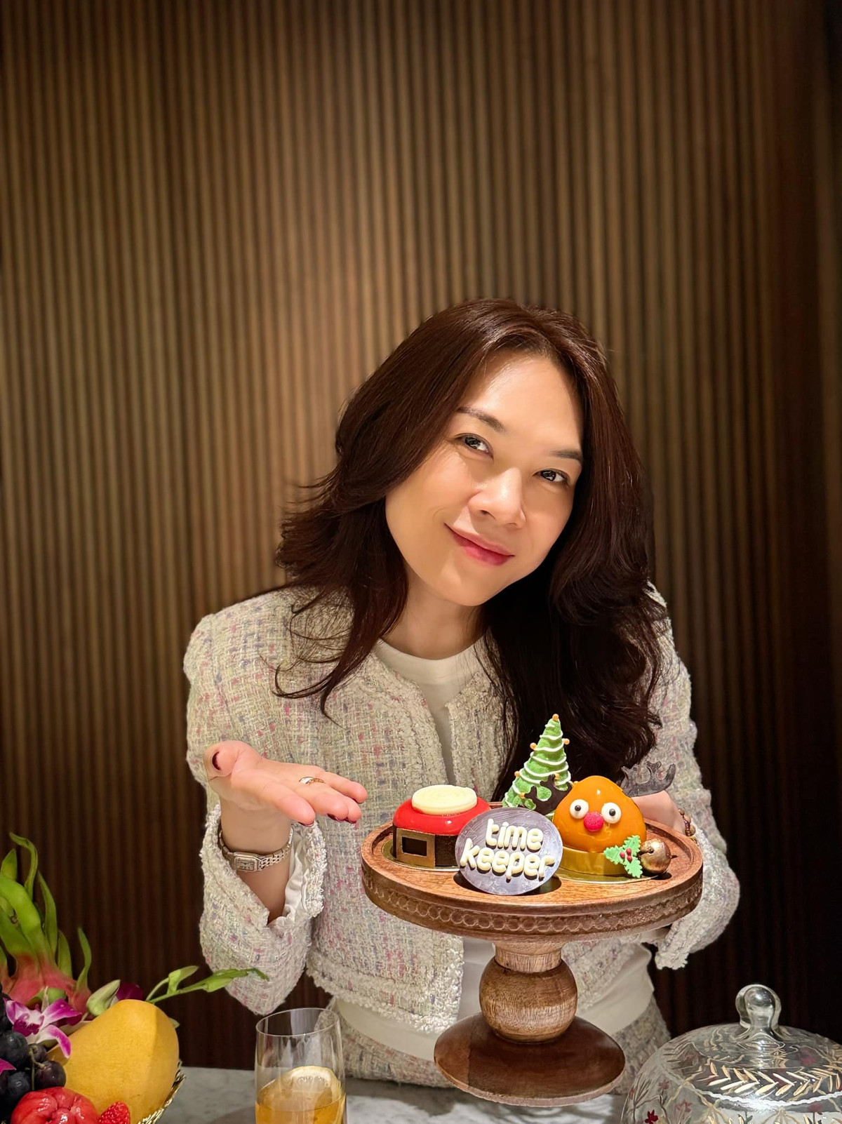 Mỹ Tâm hạnh phúc vì tình cảm ấm áp fan dành tặng. Ảnh: FB My Tam