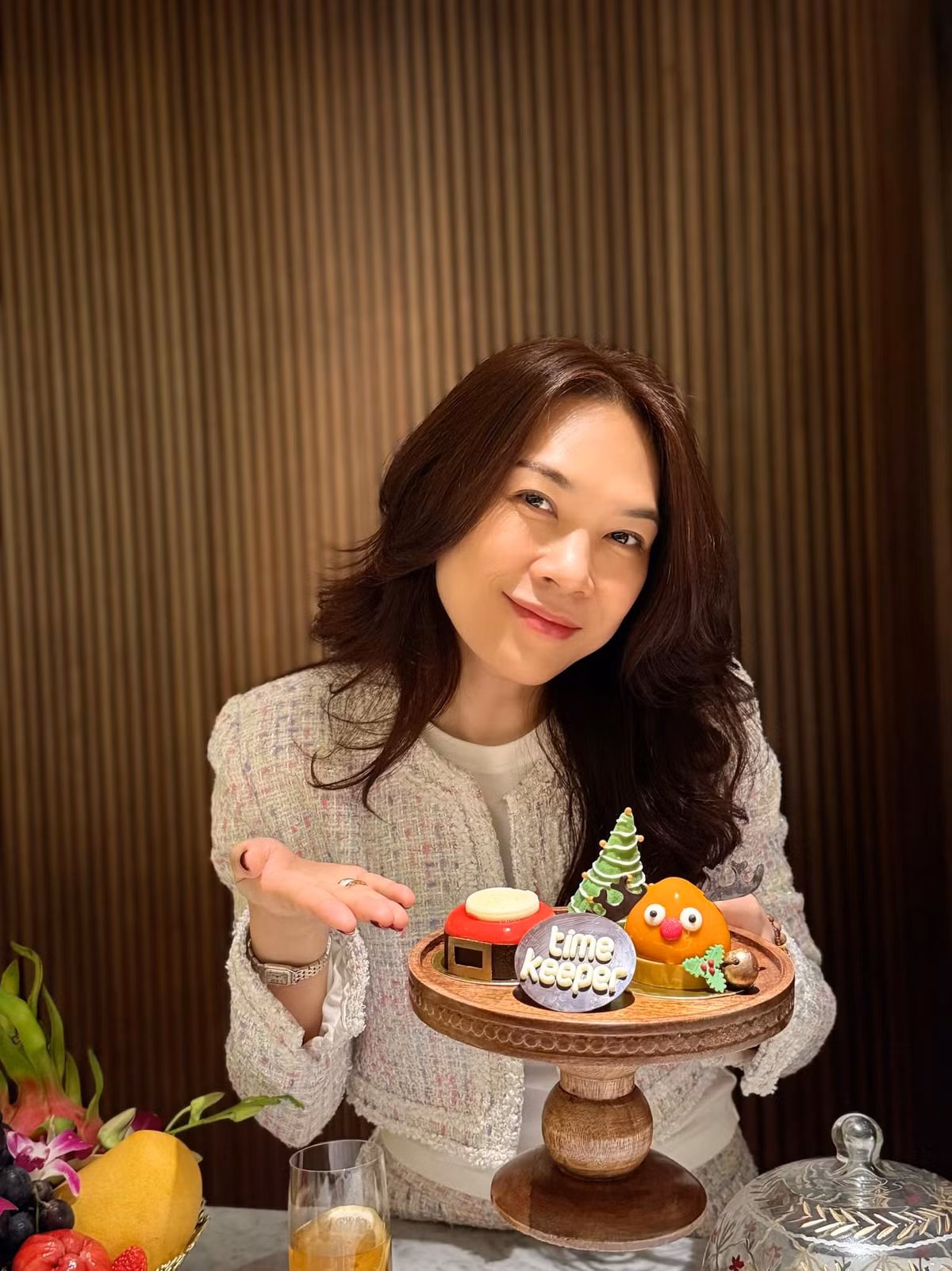 Mỹ Tâm hạnh phúc vì tình cảm ấm áp fan dành tặng. Ảnh: FB My Tam