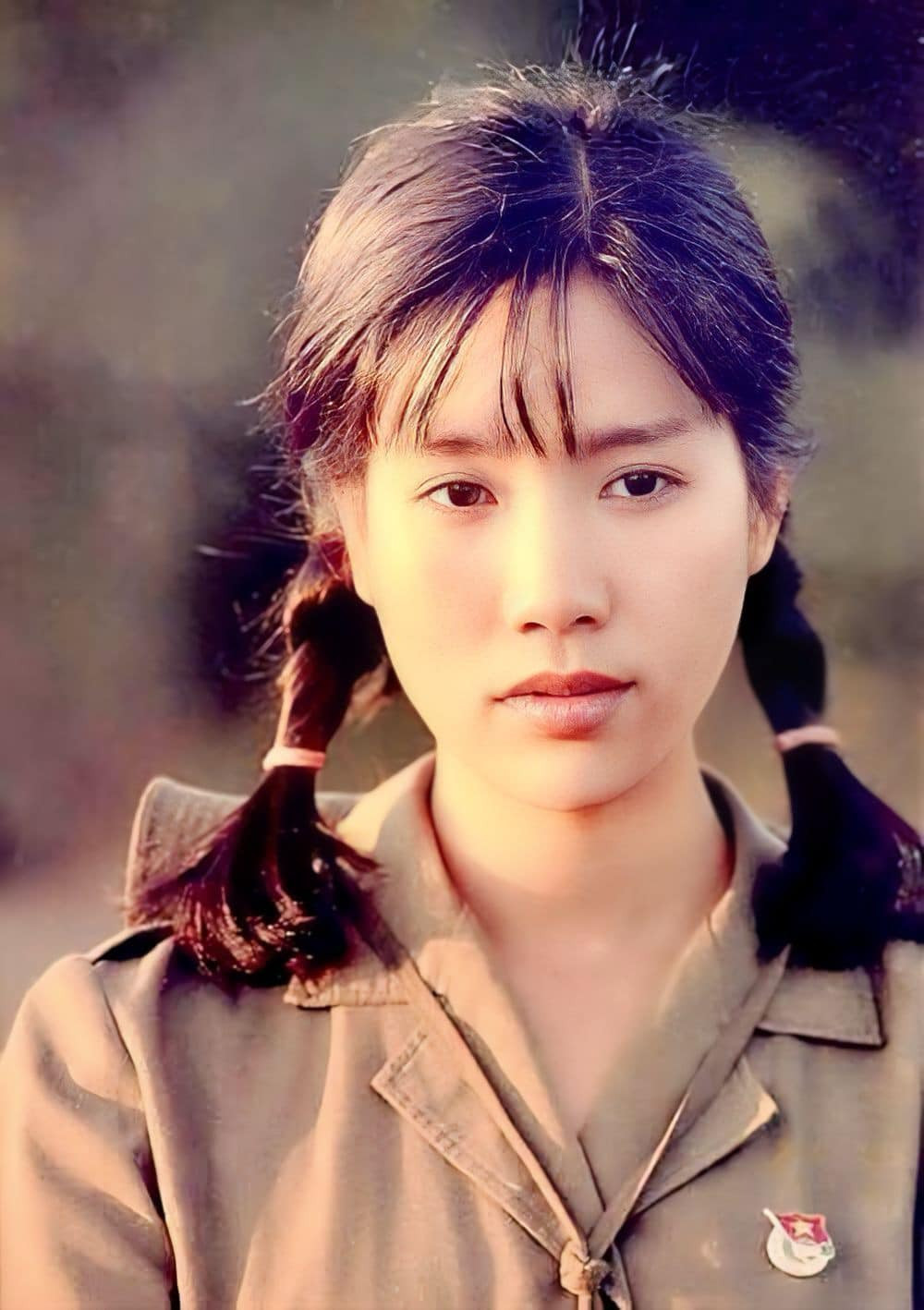 NSND Trịnh Kim Chi khoe nhan sắc xinh đẹp qua ảnh thời trẻ. Ảnh: FB Trịnh Kim Chi