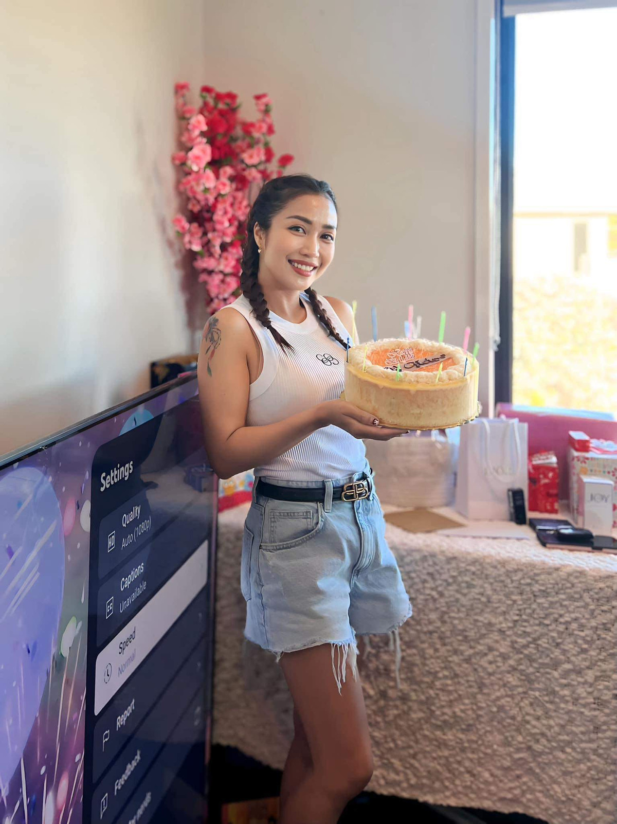 Cô thường chia sẻ nhiều video hướng dẫn học viên lên mạng xã hội.