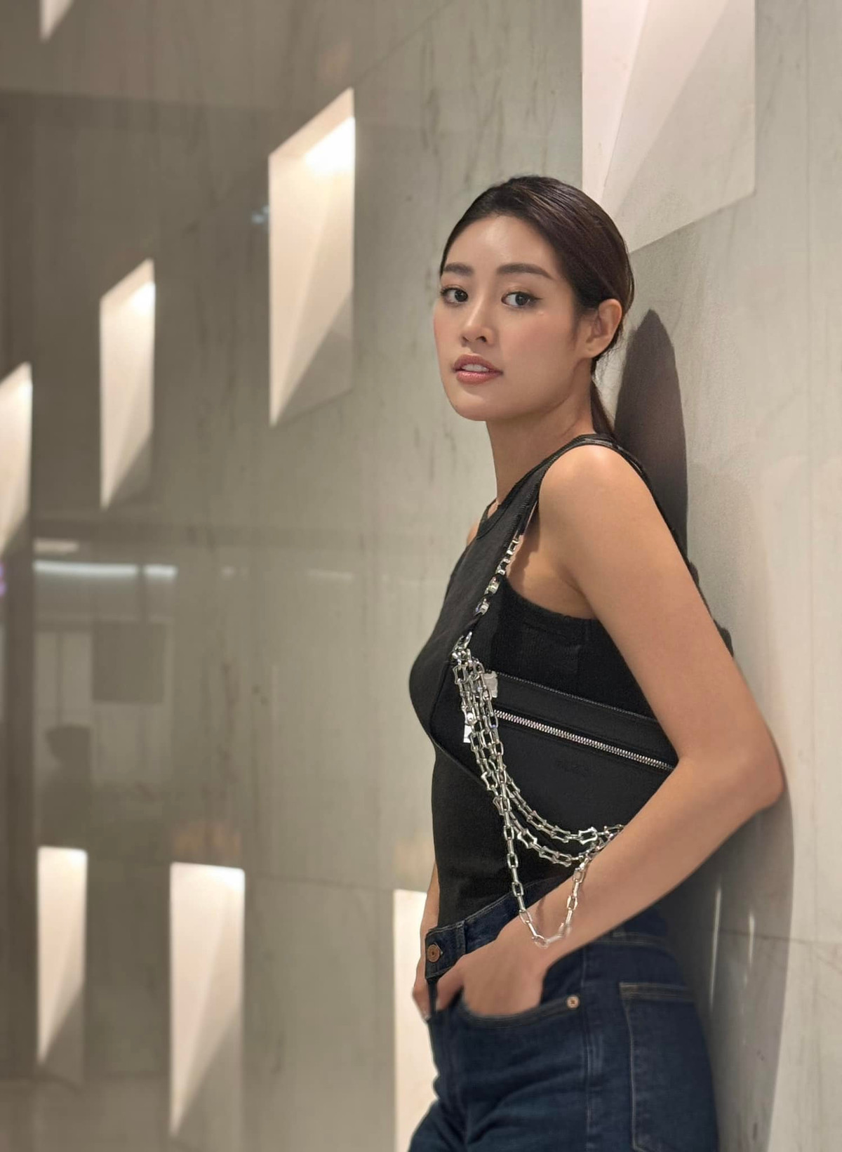 Hoa hậu Khánh Vân đang tận hưởng mỗi ngày với rất nhiều yêu thương. Ảnh: FB Nguyễn Trần Khánh Vân