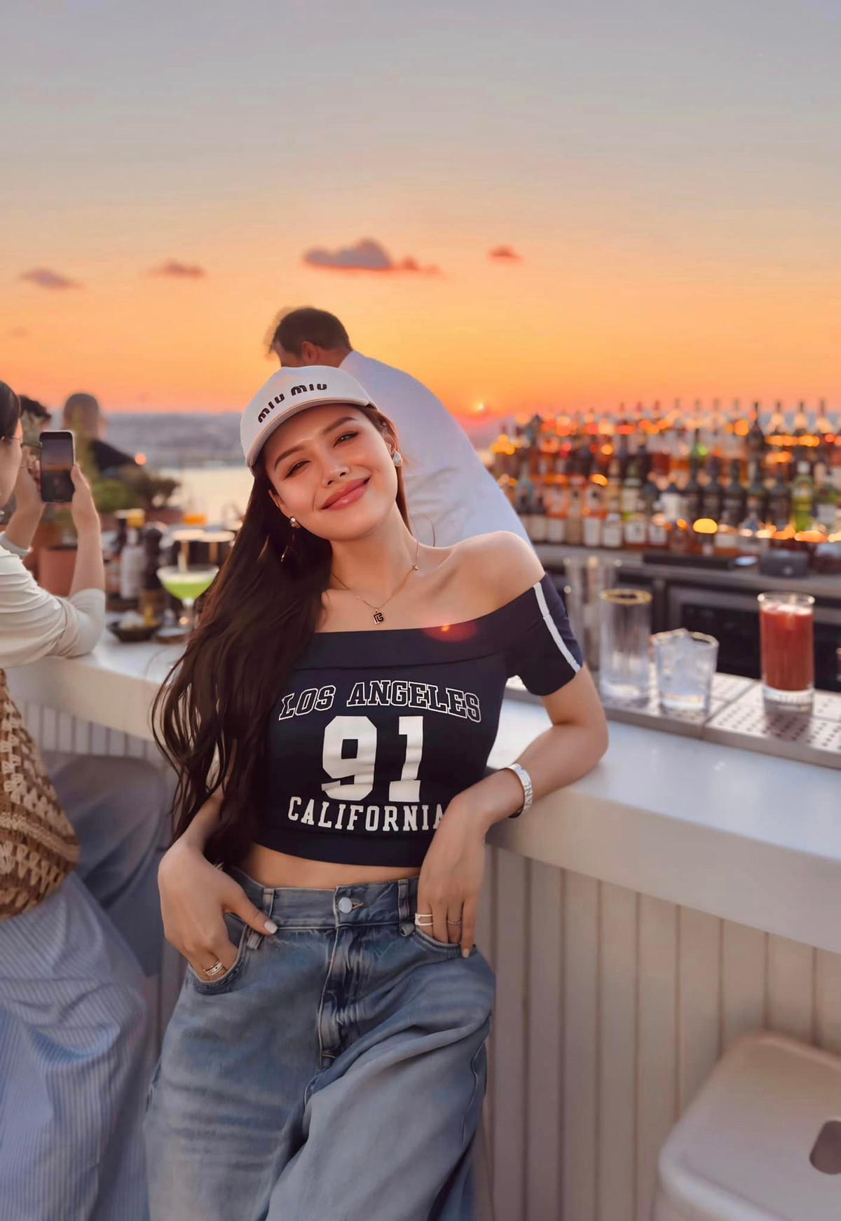 Diễn viên Phanh Lee tận hưởng cuộc sống sang chảnh, du lịch nước ngoài liên tục. Ảnh: Phương Anh Lê