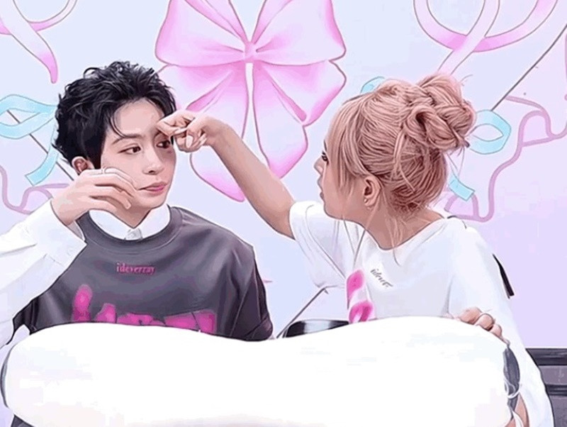 Xoài Non chia sẻ, cô thần tượng Gil Lê từ khi học lớp 5, lớp 6. Ảnh: Gia Đình Online.