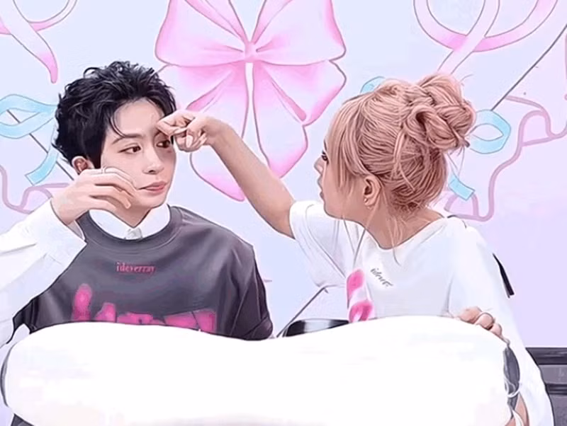 Xoài Non chia sẻ, cô thần tượng Gil Lê từ khi học lớp 5, lớp 6. Ảnh: Gia Đình Online.