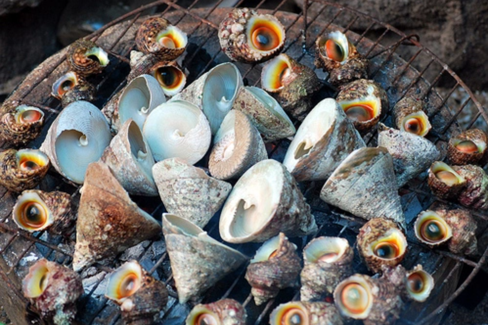 Điều làm nên sự trứ danh của ốc vú nàng chính là hương vị thơm ngon khó cưỡng.