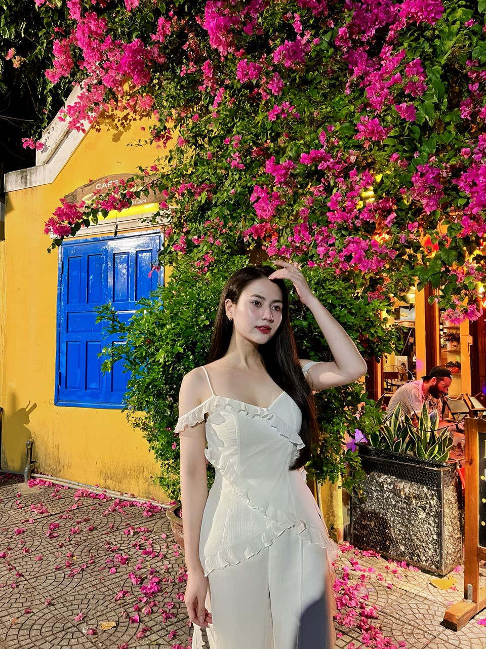 Việt Hoa gây thương nhớ với nhan sắc nhẹ nhàng. Lâu lắm rồi mới thấy nữ diễn viên lên sóng trở lại trên trang cá nhân. Ảnh: FB Vũ Việt Hoa