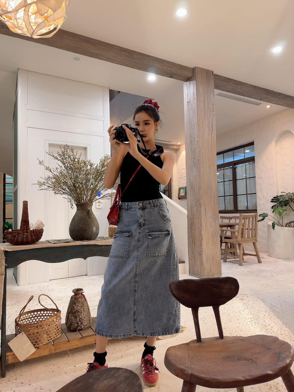 Trước đó, Kỳ Hân từng phẫu thuật thẩm mỹ hỏng làm gương mặt biến dạng nên buộc phải chỉnh sửa để cải thiện nhan sắc. Ảnh: FB Han Ky Nguyen