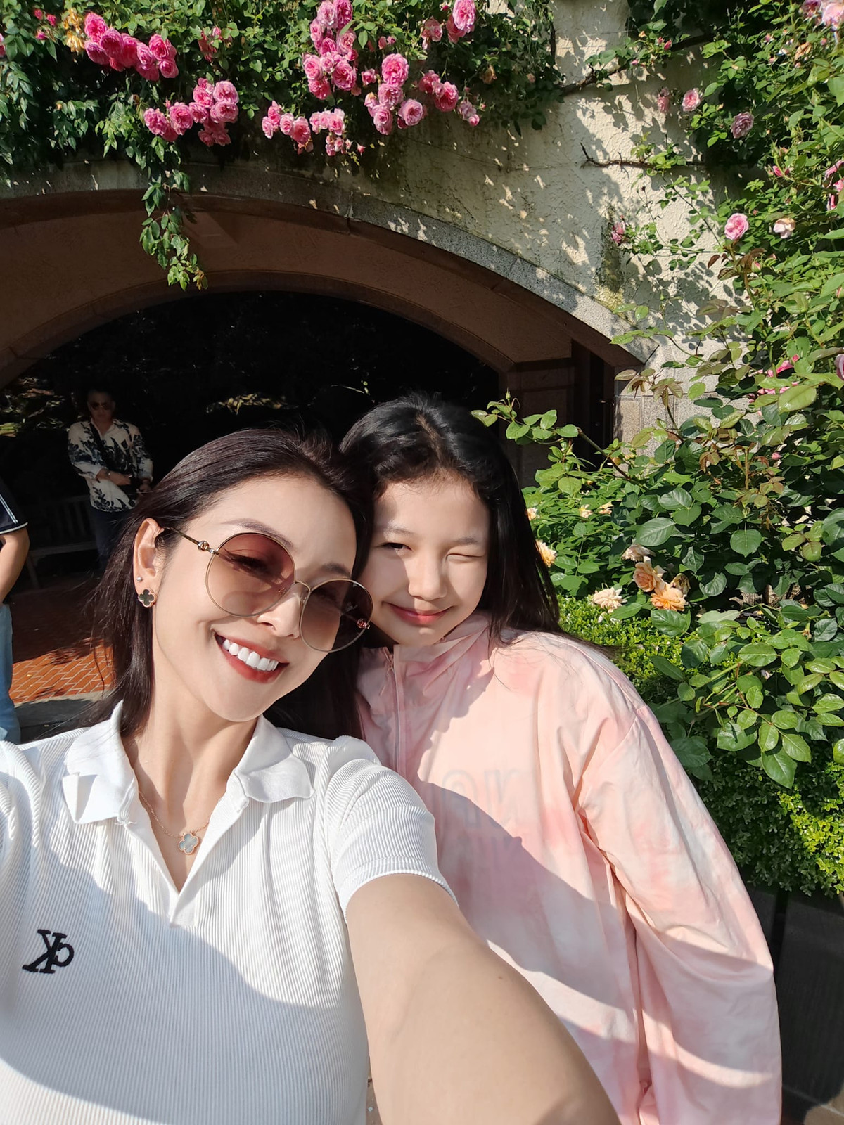 Con gái Jennifer Phạm sinh năm 2013, là "trái ngọt" đầu tiên trong cuộc hôn nhân của hoa hậu Jennifer Phạm và chồng hiện tại là doanh nhân Đức Hải. Ảnh: FB Jennifer Pham