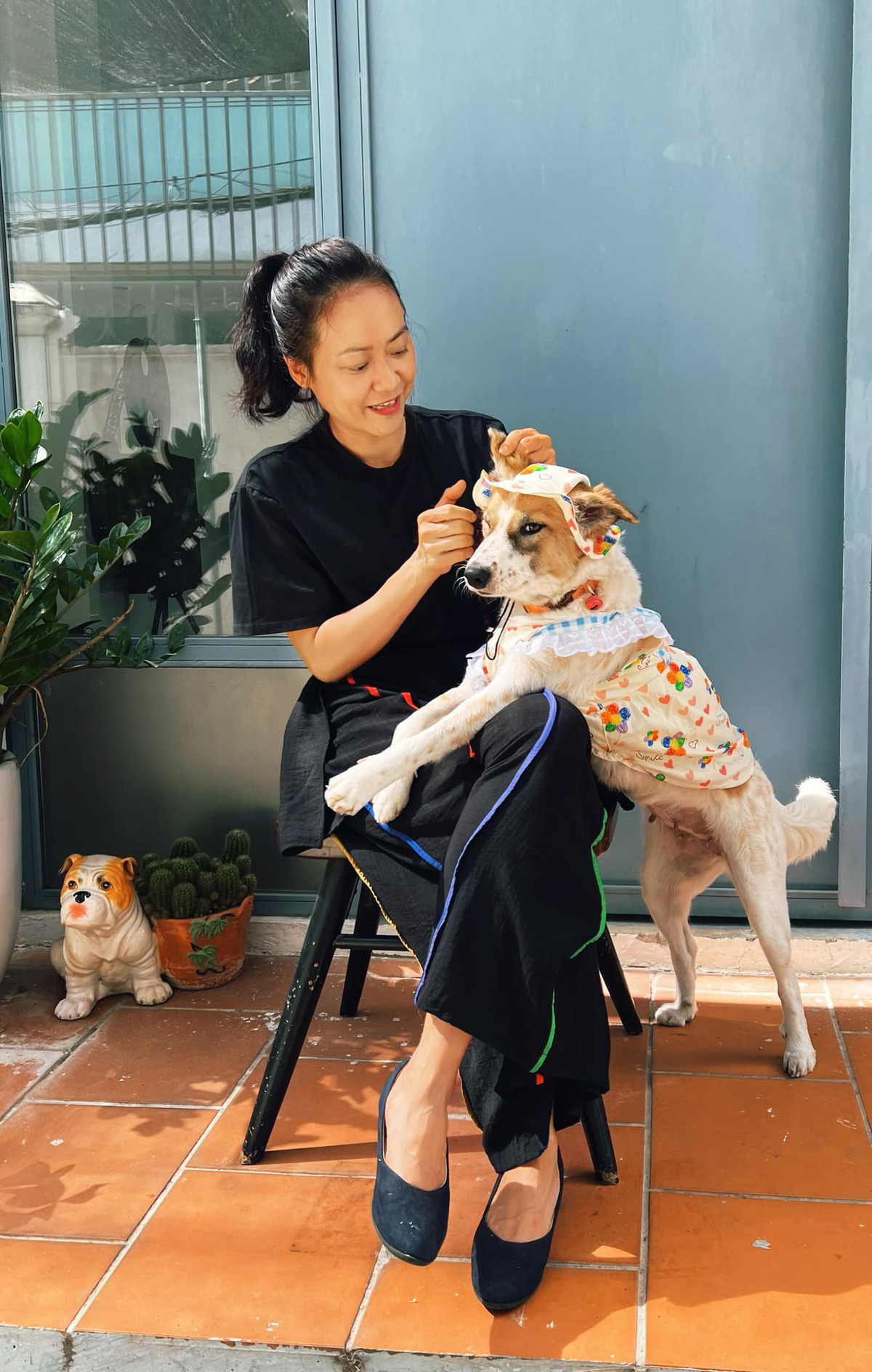 Ở tuổi 47, diễn viên Hồng Ánh không chỉ được đánh giá cao về khả năng diễn xuất mà còn bởi sắc vóc. Ảnh: FB Phạm Thị Hồng Ánh