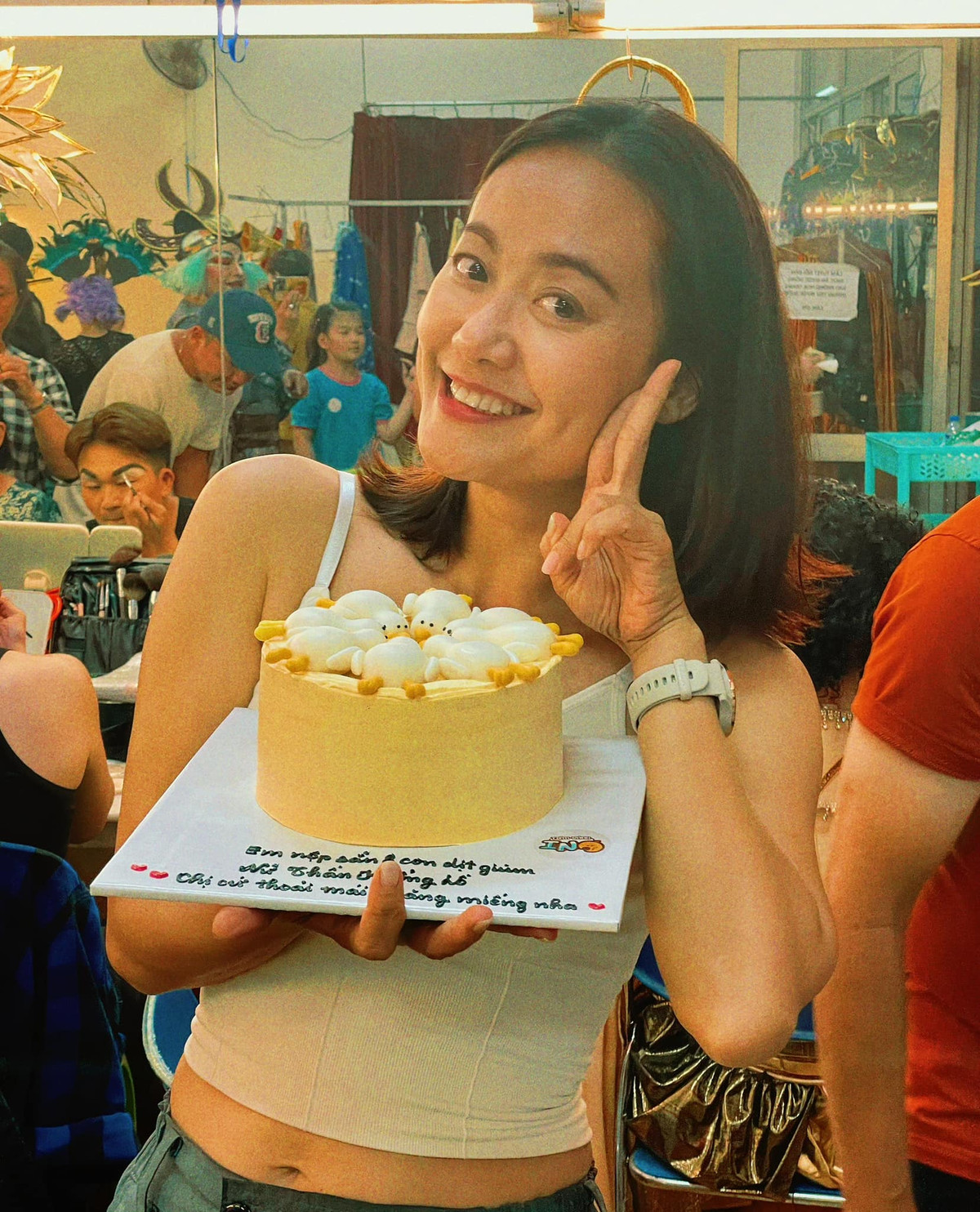 Hồng Ánh của hiện tại vẫn đẹp, quyến rũ. Ảnh: FB Phạm Thị Hồng Ánh