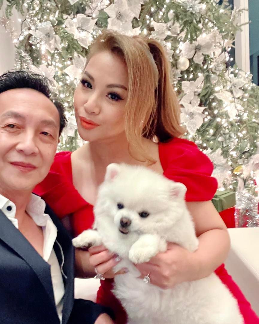 Dù không sinh con, Minh Tuyết và ông xã vẫn luôn dành cho nhau những tình cảm chân thành, sâu sắc. Ảnh: FB Minh Tuyet