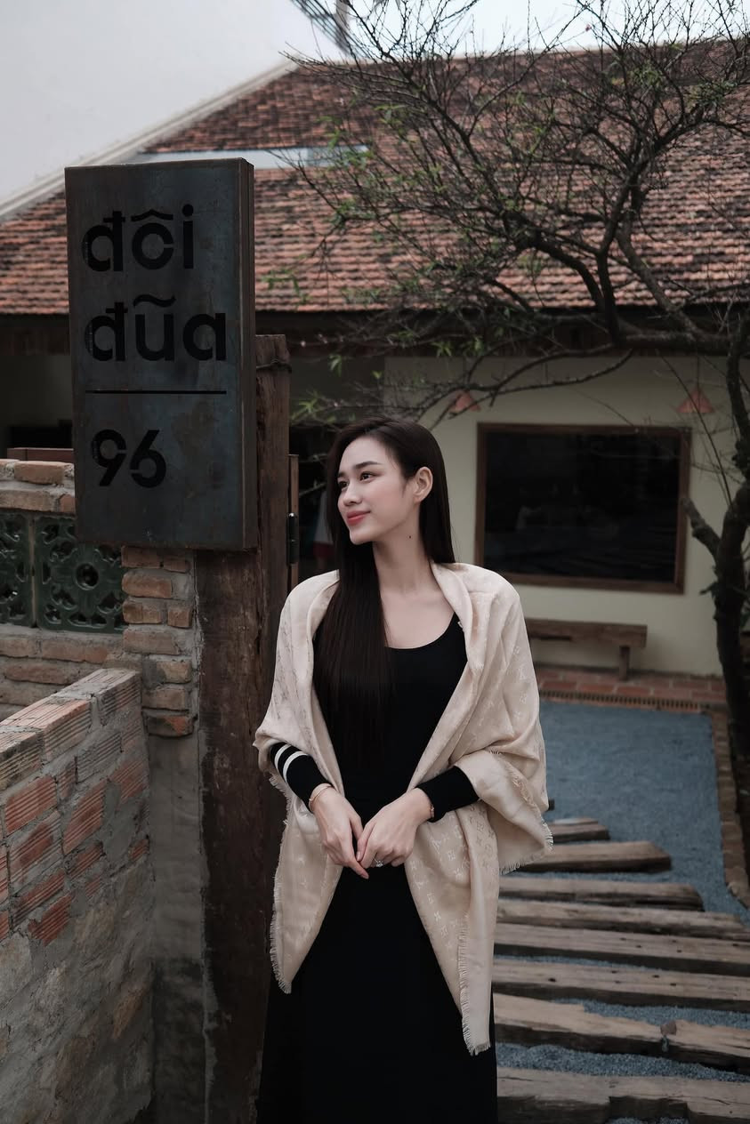 Hoa hậu Đỗ Thị Hà check in Đà Lạt. Ảnh: FB Đỗ Thị Hà